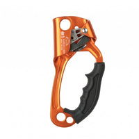 Aluminum-Aluminum-Alloy Alloy Right-Hand Ascender Hot-Forged Hand Ascender Textured Rubber Grip
