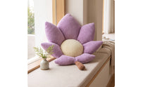 Maple Leaf Cushion Textured Leaf-Shaped Cushion Oversized for Bed, Window Seat