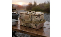 Camp Kitchen Organizer Zippered Cookware Organizer Bag Rectangular
