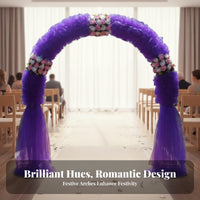 Heart-Shaped Floral Archway Artificial Floral Arrangements Nuptial Arch Arched Shape Detachable Design for Business Owners