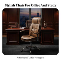 Height Adjustable Highspine Reclining Chair with Footrest 360-Degree pivot Computer Seat Ergonomic Design Office Furniture Lumbar Support for Remote Workers, Students, video game enthusiasts, Study Room