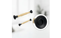2 Pieces Double-Ended Valve Grinder with Suction Cups Hand-Operated Valve Lapping Tool for Garage