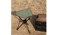 Portable Camp Stool with Storage Bag Lightweight Camp Stool with Carry Bag Compact Triangle Chair Collapsible for Campers, Anglers, Hikers, Camping, Fishing, Hiking, Outdoor Travel