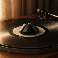 Vinyl Vinyl Adapter ABS Plastic Turntable Adapter Vinyl Stabilizer Conical Turntable Insert Tapered