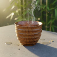 Japanese Style Wooden Cup Wooden Tea Cup Vintage Minimalist Drinkware