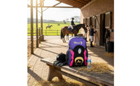 Equestrian Backpack Multi-Function Horse Helmet Backpack Made Horse Boots Bag