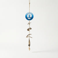 Boho Hanging Ornament with Bell Lightweight Coastal Wall Hanging Easy to Hang Bell Decor Versatile for Bedroom