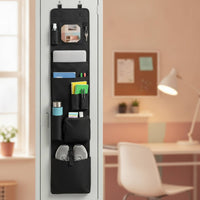 Space-Saving over the Door Organizer with Mirror Heavy Duty Hanging Storage Organizer Waterproof Shoe Holder Multi-Tier for Students