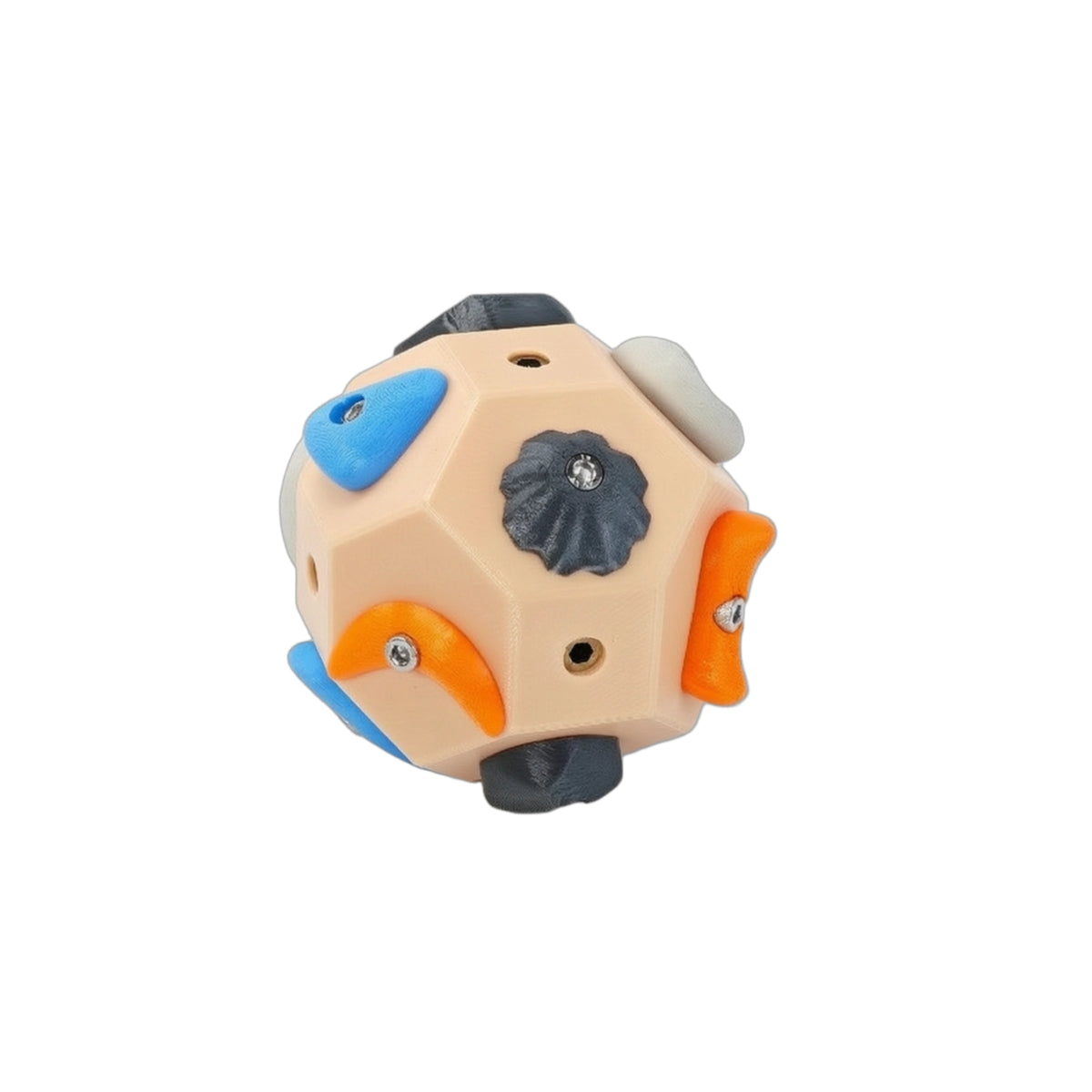 Climbing Ball with Grip Holds Handheld Climbing Training Ball Textured for Climbers, Limbering Up