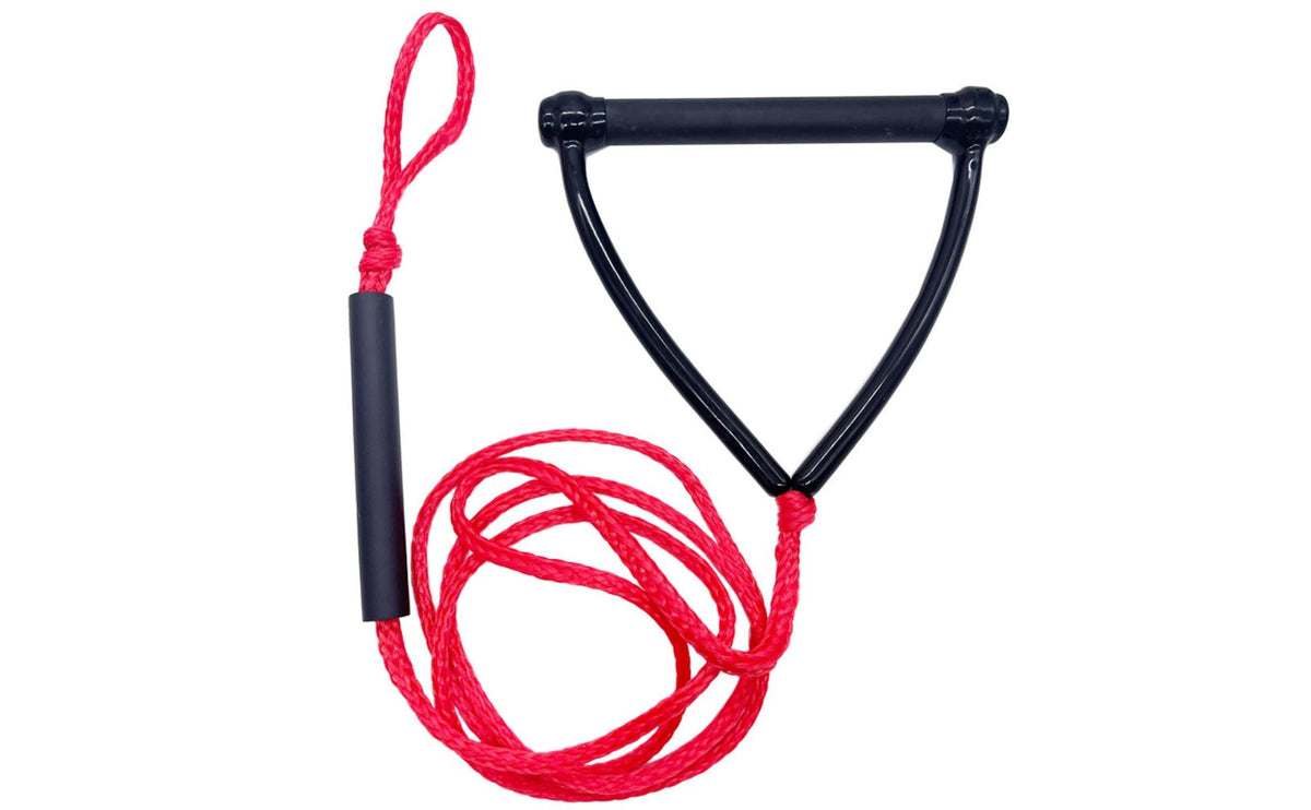 Tow Rope with Handle Coiled Water Ski Rope Braided for Wakeboarding