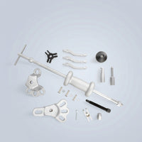 Slide Puller Set Wheel Bearing Puller Set Heat Treated Wheel Hub Removal Tool for Home Mechanics, Garage