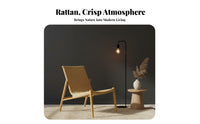 Waterproof paded Woven Seat Weather-Resistant Woven nest Chair Thick Comfortable pad outsidedoor Furniture Rope Weave Design for Adults, Homeowners, Readers, Balcony, Living Room, Garden, Sunroom