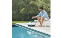 Robotic Pool Cleaner Automatic Pool Robot Waterproof Cordless for Homeowners