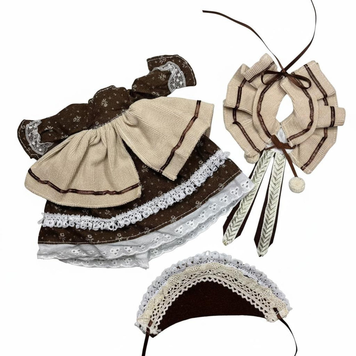 Lolita Design BJD Doll Clothes Set Multiple Styles 30cm Doll Dress-up Set Perfect Gift BJD Clothes for Hobbyists, Kids