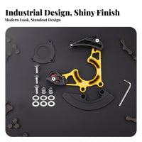 Mountain Bike Chain Guide 7075-High-Grade Aluminum Alloy Descent Chain Guide Single Chainring Guard Long-Lasting Drivetrain Part