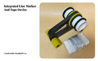 Ground Line Marking Machine Exact Application Circle Drawing Tape Guide Labor-Saving Floor Tape for Basketball Courts, Gymnasiums, Floors