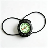 Bungee Compass Side Reading Liquid-Filled Compass Rugged Housing Outdoor Gear for Divers