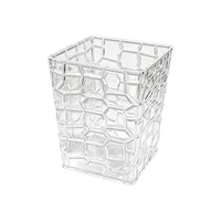 Embossed Garden Container Root Visibility Acrylic Flower Pot