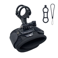 Adjustable Flashlight Holder with Wrist Strap Articulated Wrist Flashlight Holder Long-Lasting Comfortable for Climbers, Hiking, Camping