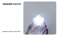 Handheld light-emitting diode Blooming floral Atmosphere Creating event supply for Dancers, artists