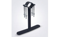Slim-Design Bike Footrest with Clamp Stable Clamp-on Footrest Lightweight Electric Bicycle Foot Peg Rust-Resistant for Electric Cycle