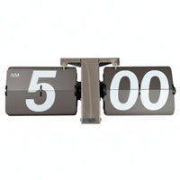 Retro Flip Clock Minimalist Design Flip down Clock Luxury Look Home Decor for Desk