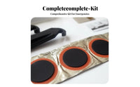 Inner Tube Repair Sticker Set Emergency Repair Bike Tire Repair Sticker Kit Strong Adhesion Bibiking Accessory for Motorcyclists, Commuters