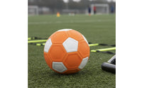 Comes with Air Pump Arc-Style Kick Football Easy to Carry Curve Soccer Ball Soft EVA Surface Banana Kick Ball Aerodynamic Design for Children, Outdoor Play