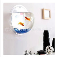 Mini Wall-Mounted Acrylic Fish Tank Creative Small Aquarium