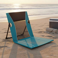 Mesh Back Floor Chair Carrying Bag Folding Floor Chair Lightweight