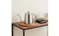 350 Ml Gooseneck Kettle With Lid Stream over Coffee Kettle Stream over Coffee Pot Precise Flow Control Hand Manual Brew Pot