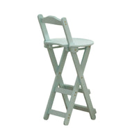 Foldable Design Folding Bar Chair with Backrest Space-Saving Folding Stool with Backrest Portable Collapsible Seat Installationwithout Cost for Homeowners, Renters, Event Organizers, Small Areas, Living Room, Kitchen, Balcony