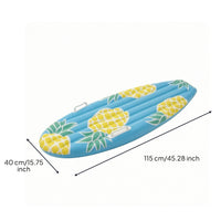 Easy to Grip Inflatable Surfboard with Handles Buoyant Inflatable Surfboard Lightweight Board Portable for Children