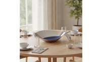 Jewelry Dish with Leather Lining Mirror Finish Leaf-Shaped Storage Tray Asymmetrical for Coffee Table