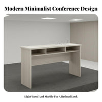 Stable Design Modern Speech Stand Long-Lasting Speaking Lectern Easy Assembly Floor Podium Multipurpose for Company Leaders, Presenters, Training Centers, Lecture Halls, Auditoriums, Auditorium