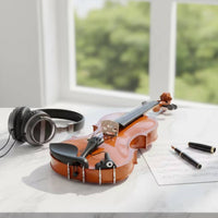Violin Pickup with Volume Control Removable Violin Pickup Low-Profile Instrument for Violists, Studio