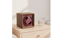 Automatic Watch Winder Compact Watch Winder with Memory Foam Pillow Adjustable Rotating Case for Professionals