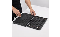 Perforated Model Painting Stand Built-in Storage Model Painting Stand Stable Support Clip Holder Board