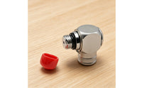 First Stage Rotating Connector Includes Dust Cap Scuba Regulator 90 Degree Adapter Easy Installation Diving Equipment