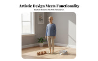 Realistic Proportions children's Clothing Display Mannequin Lifelike Appearance Child Mannequin Stable Base Full Body Child S Manikin Faceless Design for Boutique Owners, Fashion Designers, Window Displays, Boutiques, Shopping Malls, Trade Exhibit S