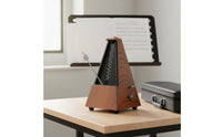 Pyramid Metronome Metal Movement Mechanical Metronome Stable Base Instrument Rhythm Meter for Exam Training