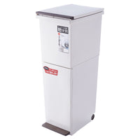 Double Tier Trash Can Odor Control Wet Dry Separation Garbage Can Pedal Bin with Wheels Easy to Clean Kitchen Sorting Bin