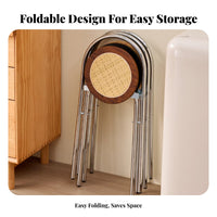 Minimalist design Foldable C-Shaped Table Space-Saving Living Room Furniture Multifunctional Portable for Apartment Dwellers, Homeowners, Home Workers, Small Spaces, Bedroom, Balcony