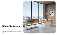 sleekslim Shelf and Drawer single Floor-Standing Storage Cabinet flexible