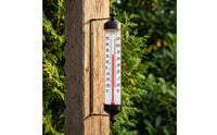 Outdoor Thermometer Metal Wall Thermometer Easy-Read Instrument for Garden, Patio