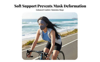 Protection Facekini Lightweight Full Face Sun Face Covering Cooling Ice Silk Face Cover Elastic Ear Loops Ice Silk Cooling Face