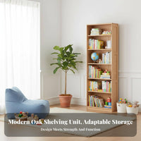 full Wood Construction Multi-Tier bookshelf Minimalist design interchangeable Shelving Unit Sturdy framework Storage Cabinet Glass Door Option for Book Lovers, Office Workers, Design aficionados, Study Room, Bedroom
