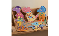 Printed Wooden Animal Lacing Toy Smooth-Cut Edges Animal Lacing Board Colored Fine Motor Threading Toy Hand-Eye Coordination for Children