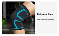 Breathable Compression Knee Sleeve Anti-Odor Knee Support Sleeve Flexible Fit for Basketball Players, Athletes, Running, Cycling, Workout