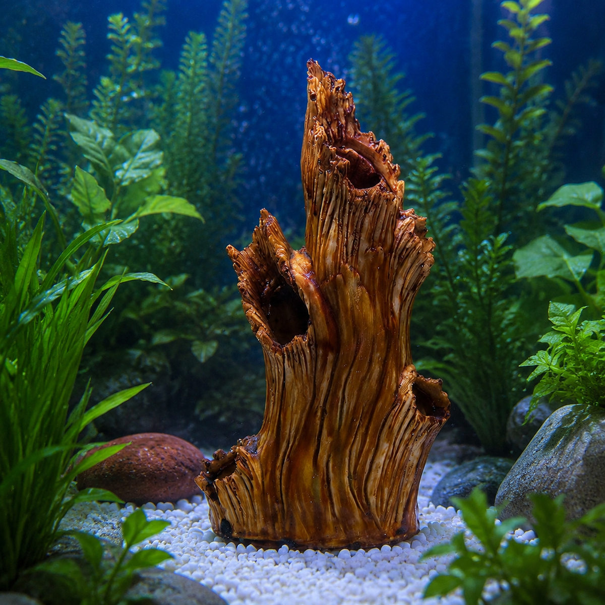 Aquarium Ornament, Hideout, Aquarium Layout, Resin, For Tropical Fish, Betta, Shrimp